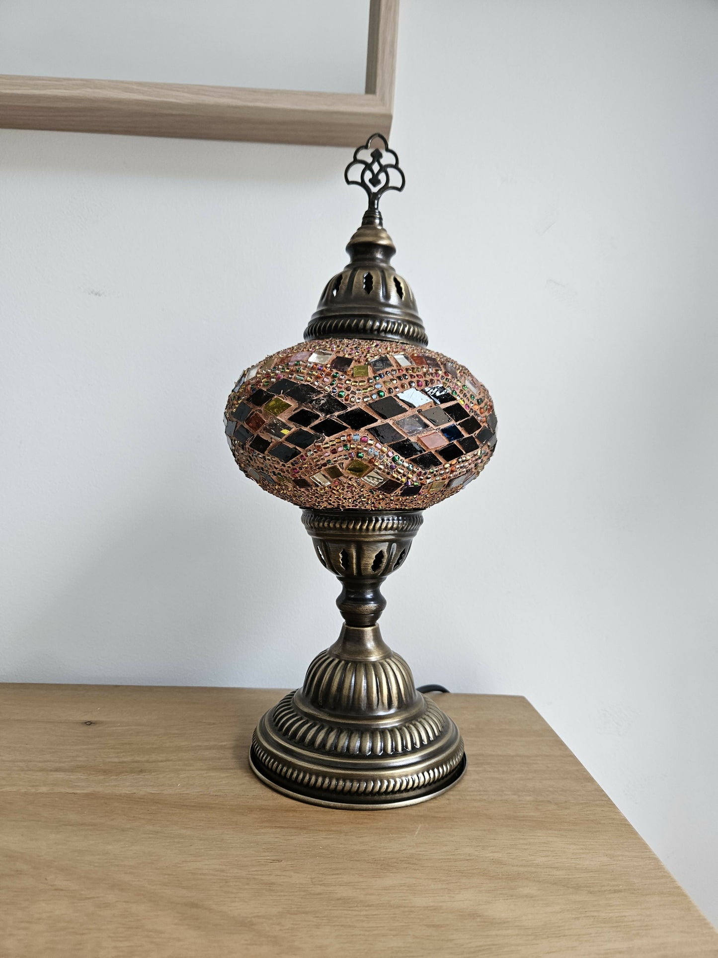 Lampe mosaïque: Losange