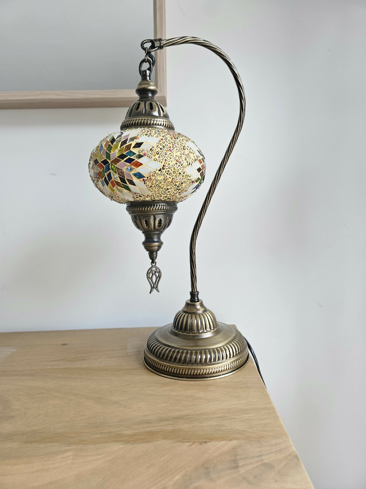 Lampe mosaïque turque
