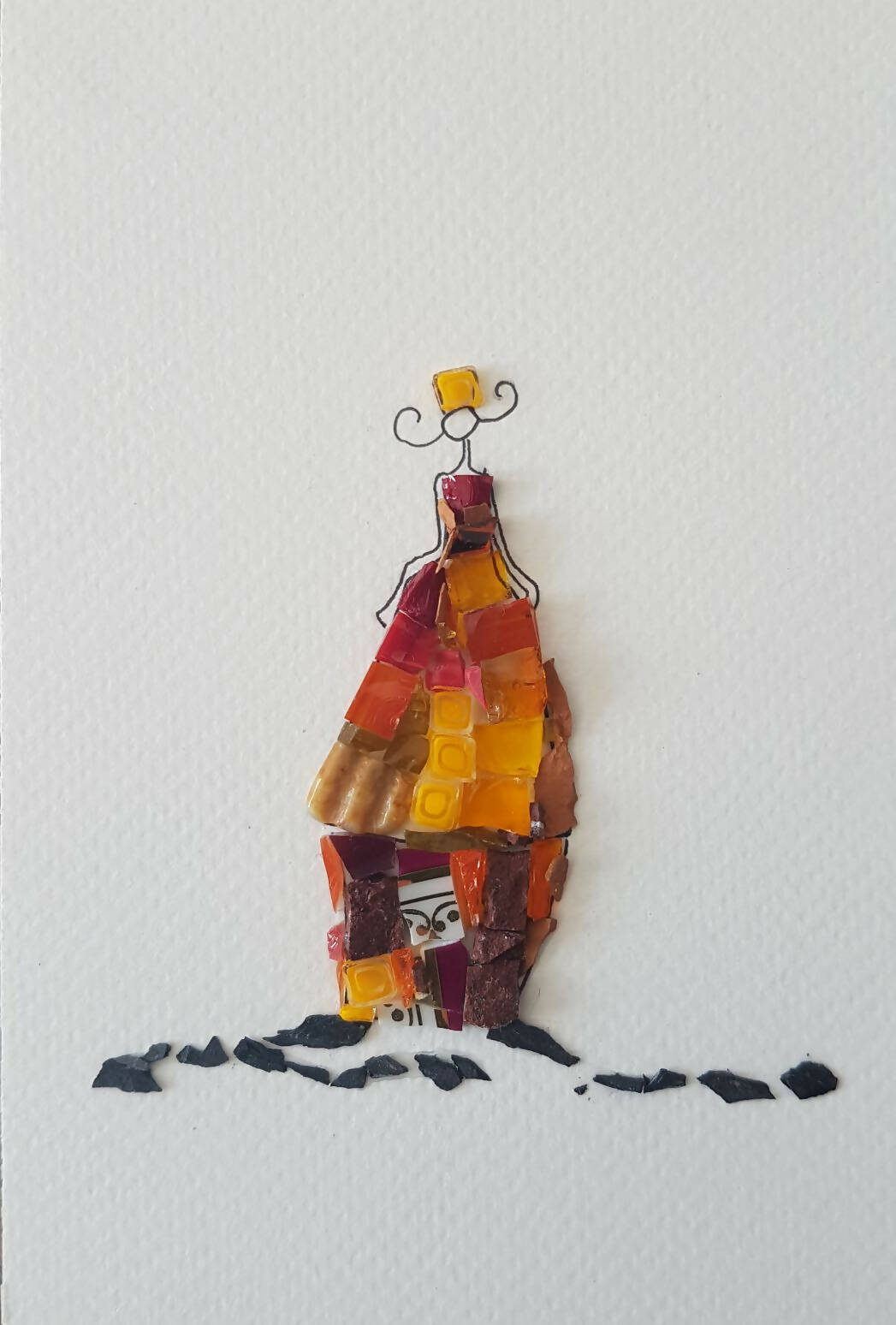 Carte mosaïque: Princesse