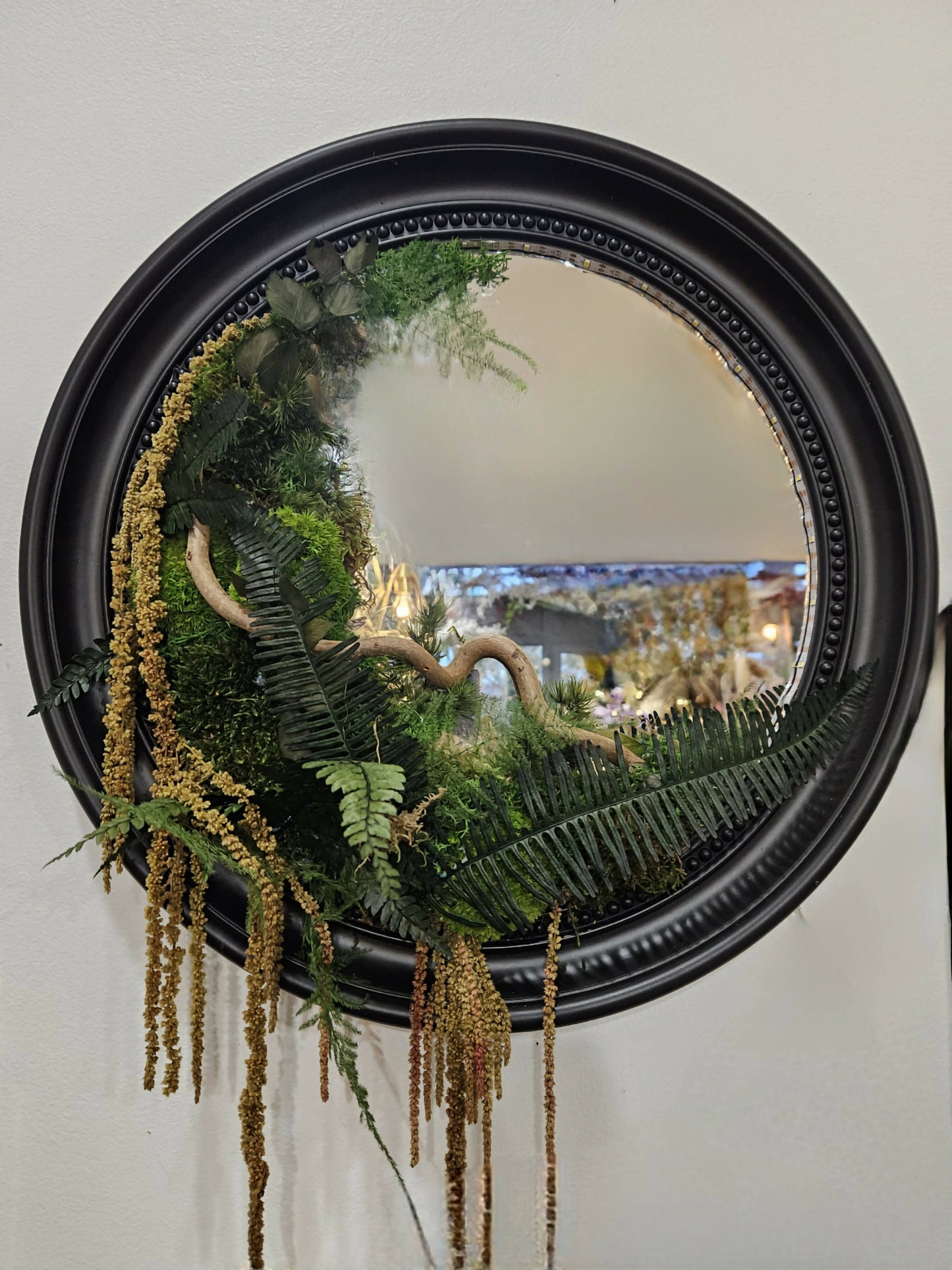 Miroir végétal