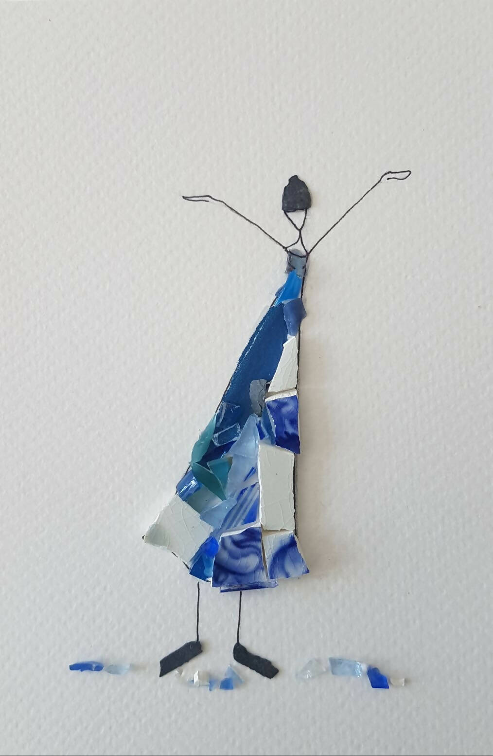 Carte mosaïque: Joie