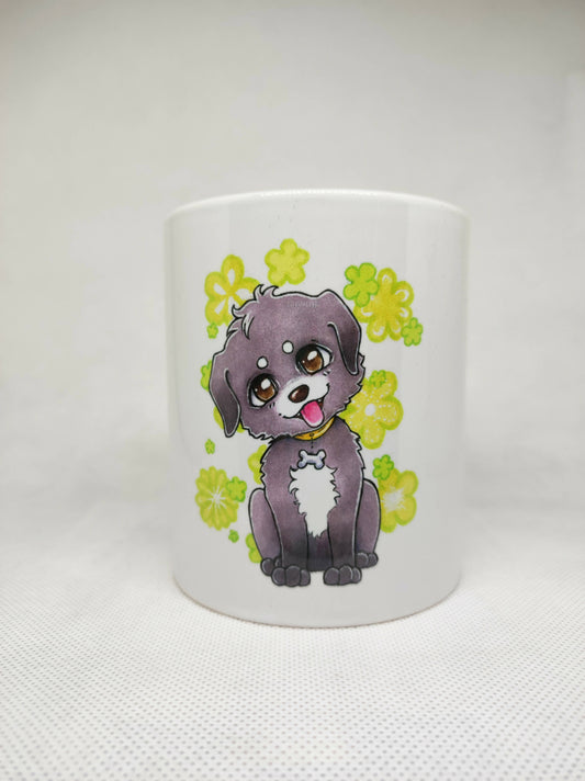 Mug Petit chien gris
